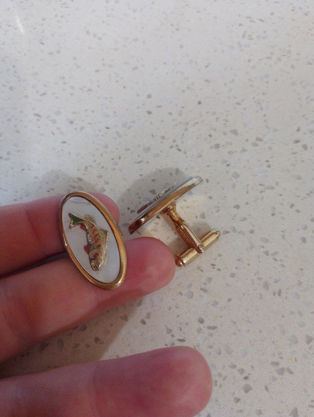 Vintage Fish Cufflinks